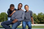 PORT & COMPANY ® LONG SLEEVE FAN FAVORITE ™ BLEND TEE - Image 3