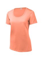 SPORT-TEK ® LADIES POSI-UV ® PRO SCOOP NECK TEE - Image 3