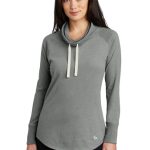 NEW ERA ® LADIES SUEDED COTTON BLEND COWL TEE