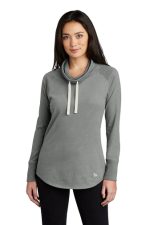 NEW ERA ® LADIES SUEDED COTTON BLEND COWL TEE