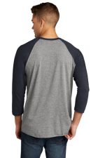 NEXT LEVEL APPAREL® UNISEX TRI-BLEND 3/4-SLEEVE RAGLAN TEE - Image 2