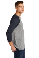 NEXT LEVEL APPAREL® UNISEX TRI-BLEND 3/4-SLEEVE RAGLAN TEE - Image 3
