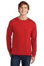 HANES® ESSENTIAL-T 100% COTTON LONG SLEEVE T-SHIRT