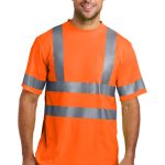CORNERSTONE® - ANSI 107 CLASS 3 SHORT SLEEVE SNAG-RESISTANT REFLECTIVE T-SHIRT