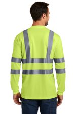 CORNERSTONE® - ANSI 107 CLASS 3 LONG SLEEVE SNAG-RESISTANT REFLECTIVE T-SHIRT - Image 5