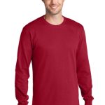 PORT & COMPANY® LONG SLEEVE CORE COTTON TEE