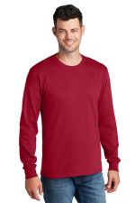 PORT & COMPANY® LONG SLEEVE CORE COTTON TEE