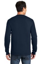 GILDAN® - ULTRA COTTON® 100% US COTTON LONG SLEEVE T-SHIRT WITH POCKET - Image 5