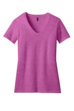 DISTRICT® WOMEN’S PERFECT BLEND® CVC V-NECK TEE - Image 2
