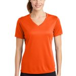 SPORT-TEK® LADIES POSICHARGE® RACERMESH® V-NECK TEE