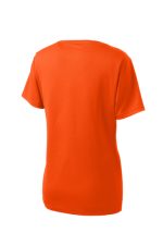 SPORT-TEK® LADIES POSICHARGE® RACERMESH® V-NECK TEE - Image 4