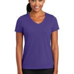 PORT & COMPANY® LADIES PERFORMANCE BLEND V-NECK TEE