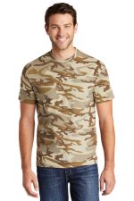 PORT & COMPANY® CORE COTTON CAMO TEE