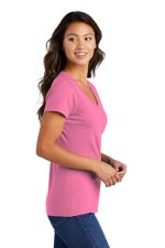 PORT & COMPANY® LADIES FAN FAVORITE™ V-NECK TEE - Image 2