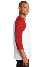 GILDAN® HEAVY COTTON™ 3/4-SLEEVE RAGLAN T-SHIRT - Image 2