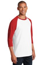 GILDAN® HEAVY COTTON™ 3/4-SLEEVE RAGLAN T-SHIRT - Image 3