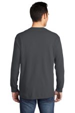 PORT & COMPANY® BEACH WASH® GARMENT-DYED LONG SLEEVE POCKET TEE - Image 6